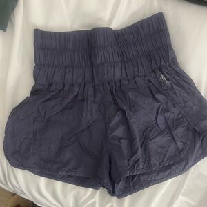Women's free people movement Purple High-Waisted Shorts